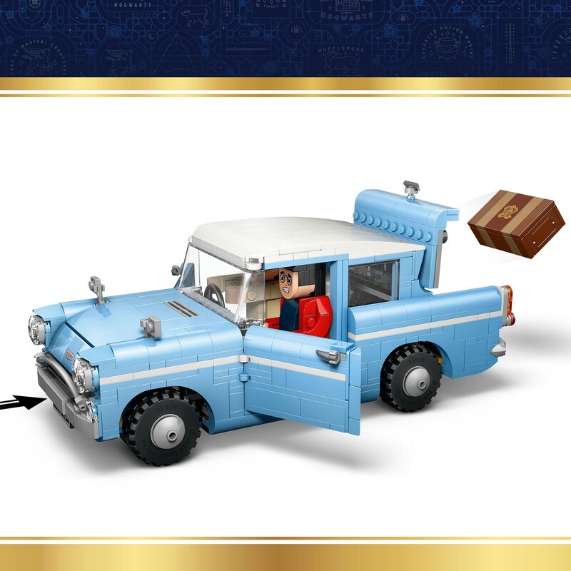 Конструктор LEGO Harry Potter Очарованный летучий Форд «Англия» (76470)