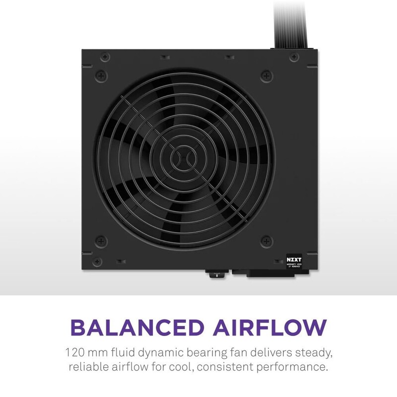 Блок питания NZXT C750W ATX 3.1 (PA-7B3BB-EU) 750W, 80+ Bronze