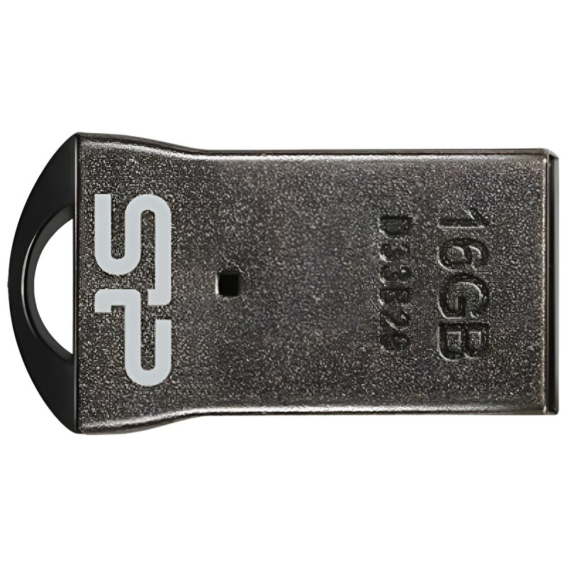 Флеш-накопитель USB 16GB Silicon Power Touch T01 Black (SP016GBUF2T01V1K)
