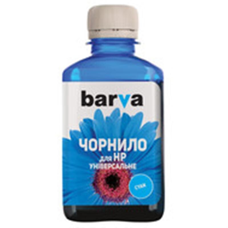 Чорнило Barva HP Универсальные №2  (Cyan) (HU2-227) 180 г