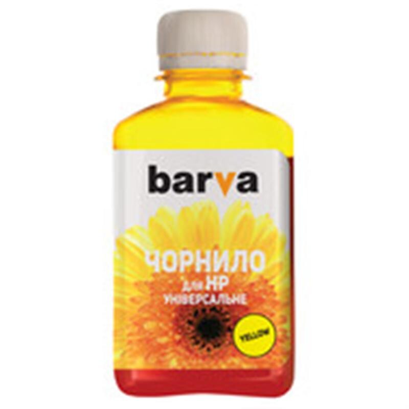 Чорнило Barva HP Универсальные №2  (Yellow) (HU2-229) 180 г