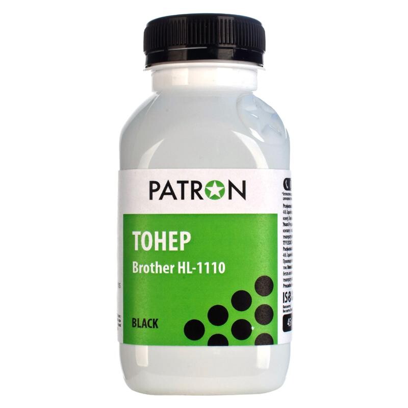 Тонер Patron (PN-BHL1110-045) Brother HL-1110 Black, 45 г