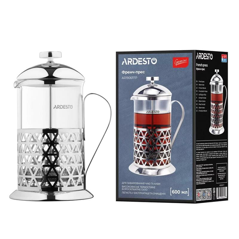 Френч-пресс Ardesto Gemini Fasano (AR1906FFP)