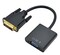 Фото - Адаптер STLab (U-993) DVI-D (24+1) M-VGA 15 pin F HDTV 1080p, 0.13 м, чорний | click.ua
