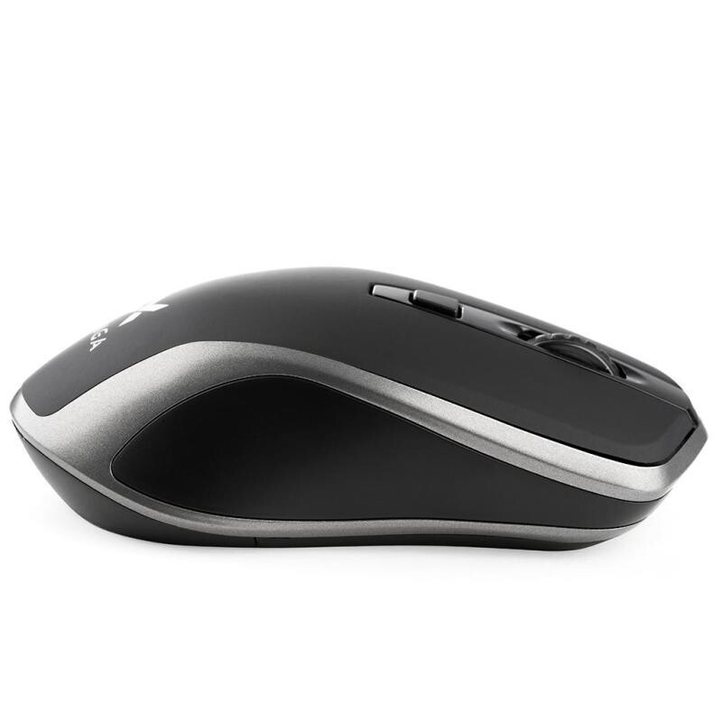 Мышь беспроводная Vinga MSW-909 Silent black-grey