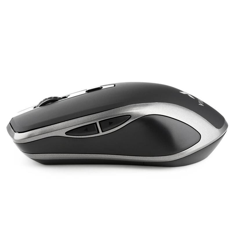 Мышь беспроводная Vinga MSW-909 Silent black-grey