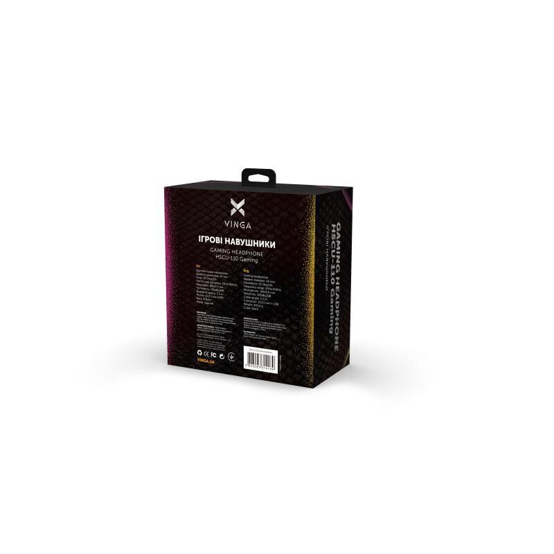 Гарнітура Vinga HSCU-110 Gaming Black (HSCU-110)