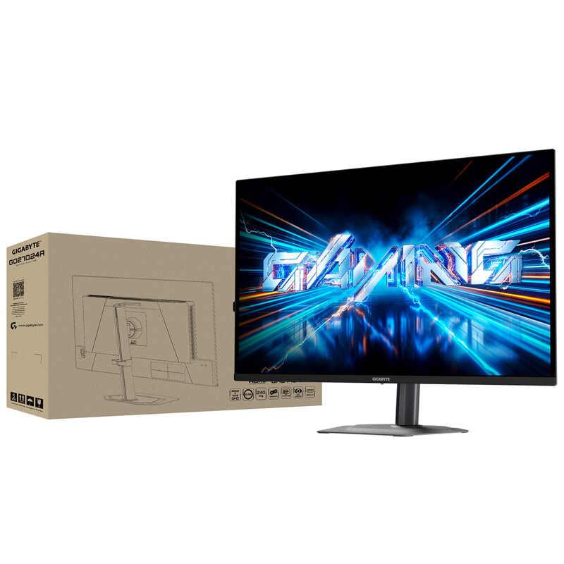 Монитор Gigabyte 27" Gaming GO27Q24A QD-OLED Black 240Hz