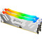 Фото - Модуль памяти DDR5 2х24GB/8000 Kingston Fury Renegade RGB White (KF580C38RWAK2-48) | click.ua