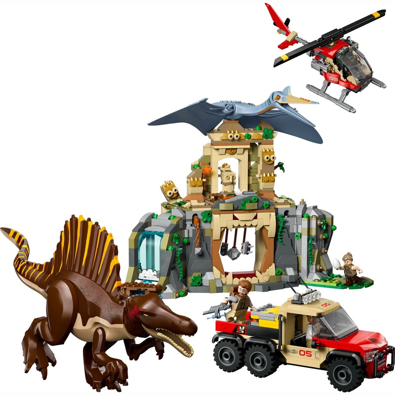 Конструктор LEGO Jurassic World Повітряна місія зі спинозавром (76976)