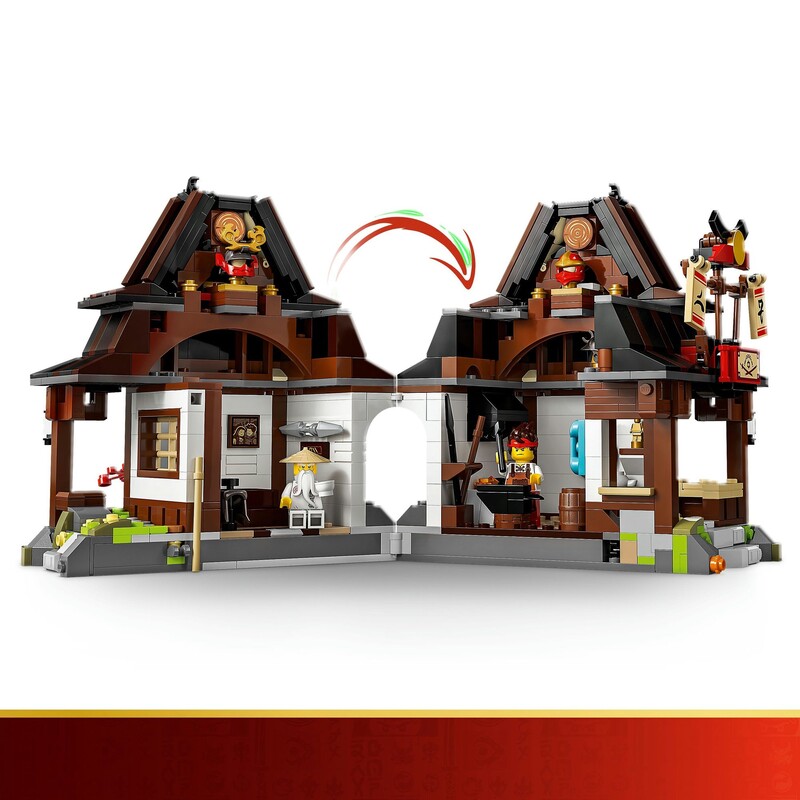 Конструктор LEGO Ninjago Кузнец «Четыре оружия» (71858)
