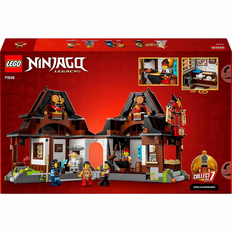 Конструктор LEGO Ninjago Кузнец «Четыре оружия» (71858)