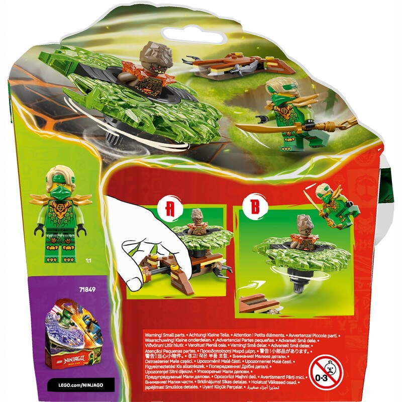 Конструктор LEGO Ninjago Ллойд против земельного монстра (71850)