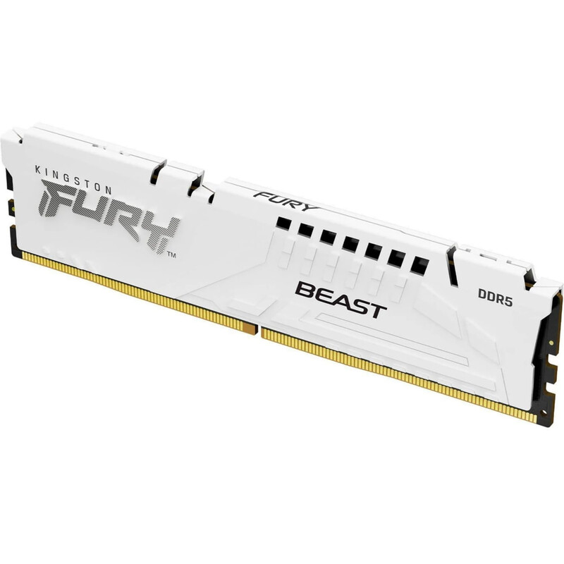 Модуль пам`яті DDR5 32GB/5200 Kingston Fury Beast White (KF552C40BW-32)