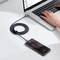 Фото - Кабель Baseus Crystal Shine USB Type-C - USB Type-C (M/M), 100W, 1.2 м Black (CAJY000601) | click.ua