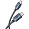 Фото - Кабель Baseus Crystal Shine USB Type-C - USB Type-C (M/M), 100W, 1.2 м Black (CAJY000601) | click.ua