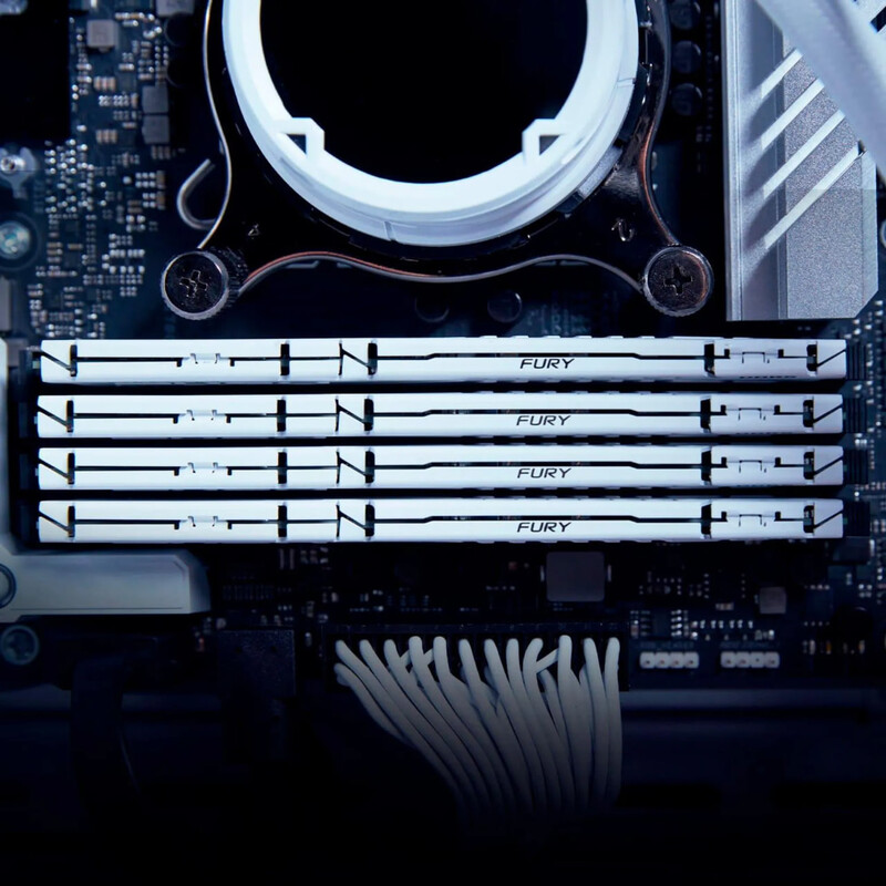 Модуль памяти DDR5 2х16GB/5200 Kingston Fury Beast White (KF552C40BWK2-32)