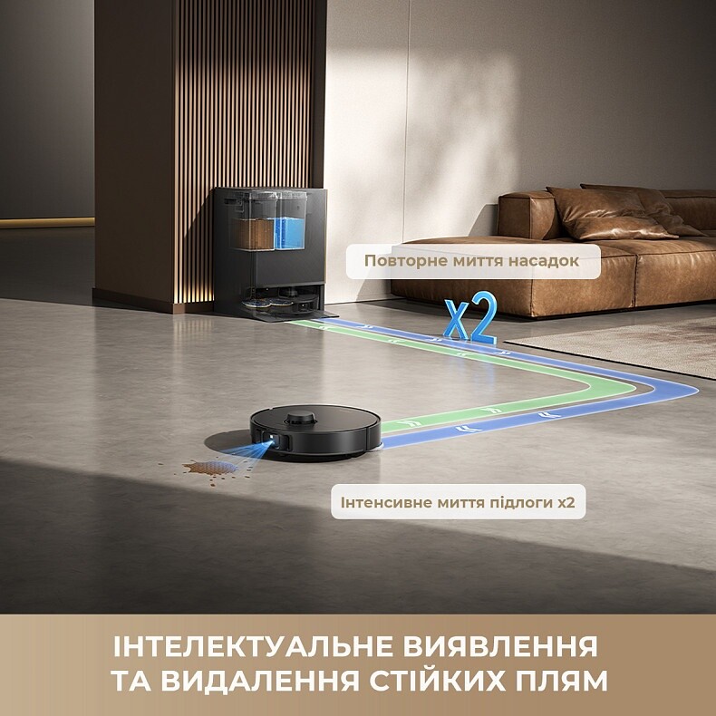 Робот-пылесос Dreame Bot Matrix 10 Pro White (RLM61HE-Wh)