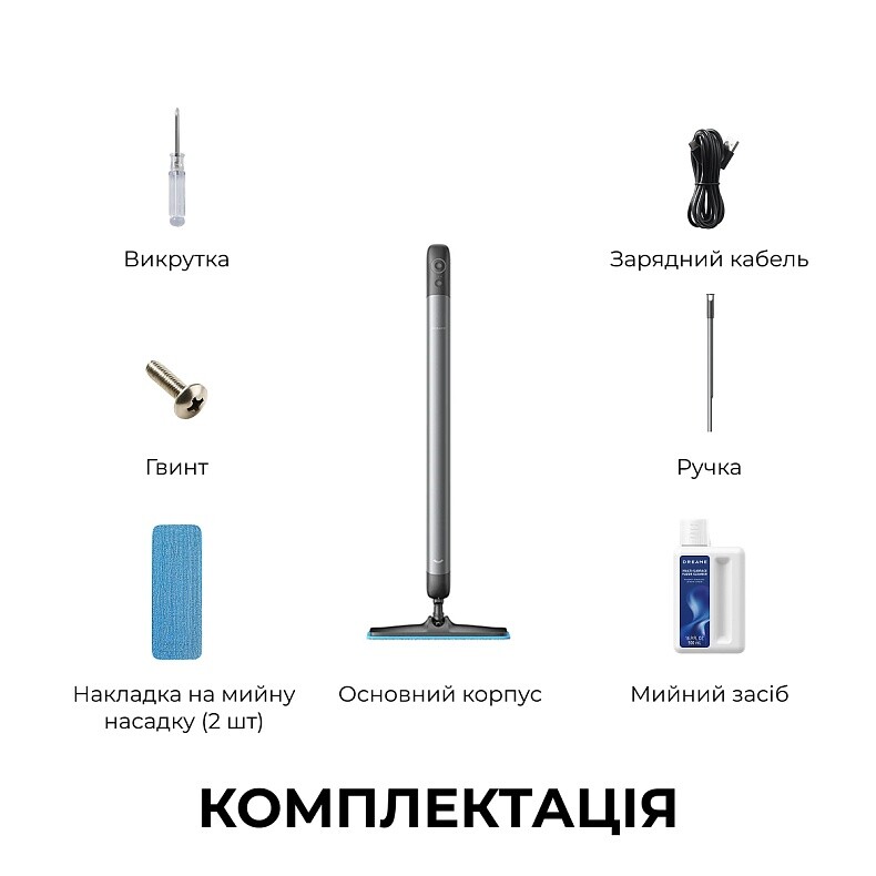 Электрическая швабра Dreame Mira Mop 10 Black (HMF10A-BL)