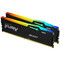 Фото - Модуль пам`яті DDR5 2х32GB/6000 Kingston Fury Beast RGB Black (KF560C30BBEAK2-64) | click.ua