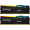Фото - Модуль пам`яті DDR5 2х32GB/6000 Kingston Fury Beast RGB Black (KF560C30BBEAK2-64) | click.ua
