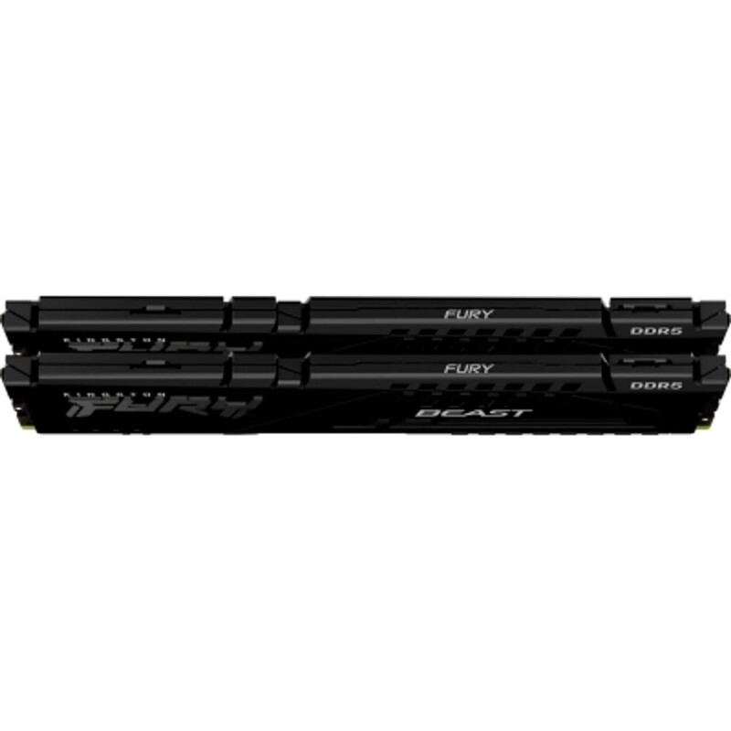 Модуль памяти DDR5 2х32GB/6400 Kingston Fury Beast Black (KF564C32BBEK2-64)