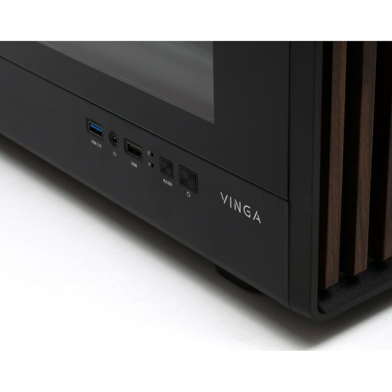 Корпус Vinga Providence Black без БП