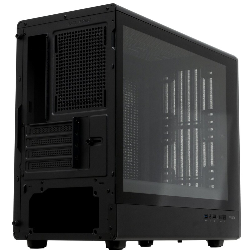 Корпус Vinga Providence Black без БП