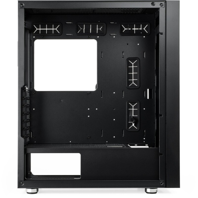 Корпус Vinga Pillar Black без БП