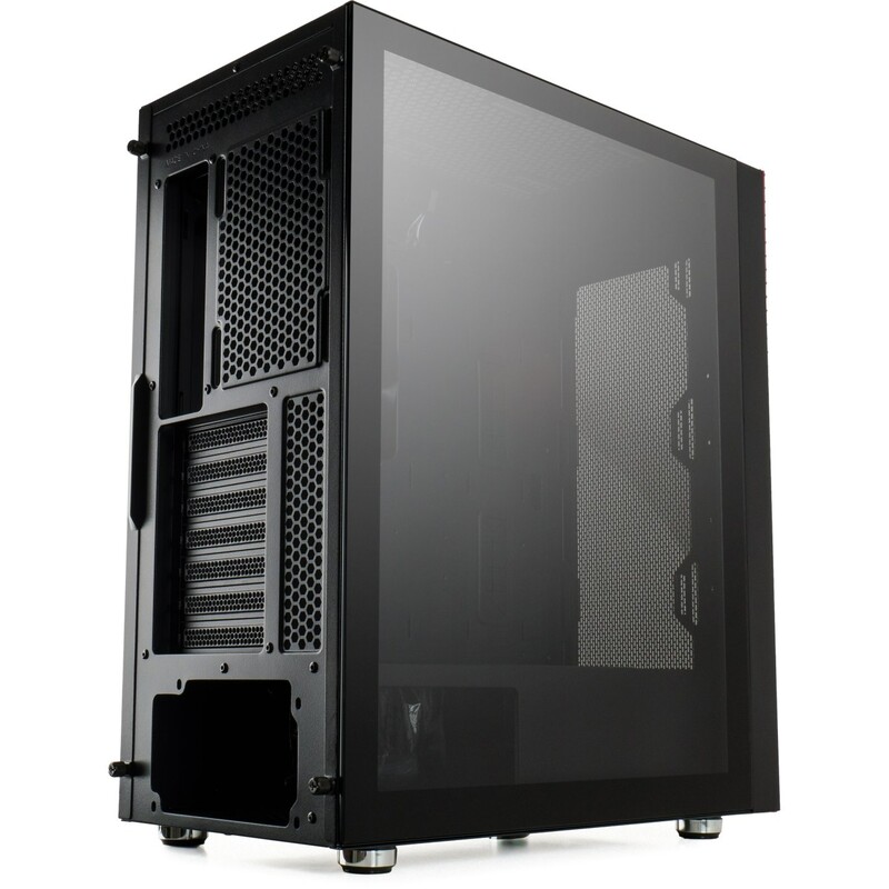 Корпус Vinga Pillar Black без БП