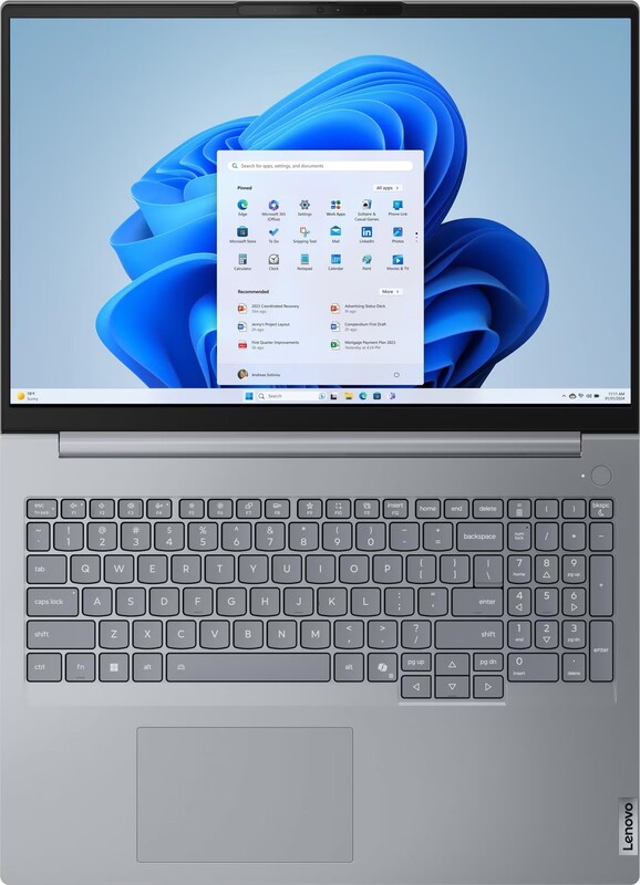 Ноутбук Lenovo ThinkBook 16 G9 IRL (21US005RRA) Arctic Grey