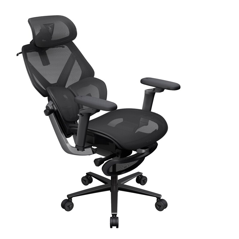 Кресло для геймеров TX3 Flex Pro Footrest Mesh Black (TEGC-3089101.11)