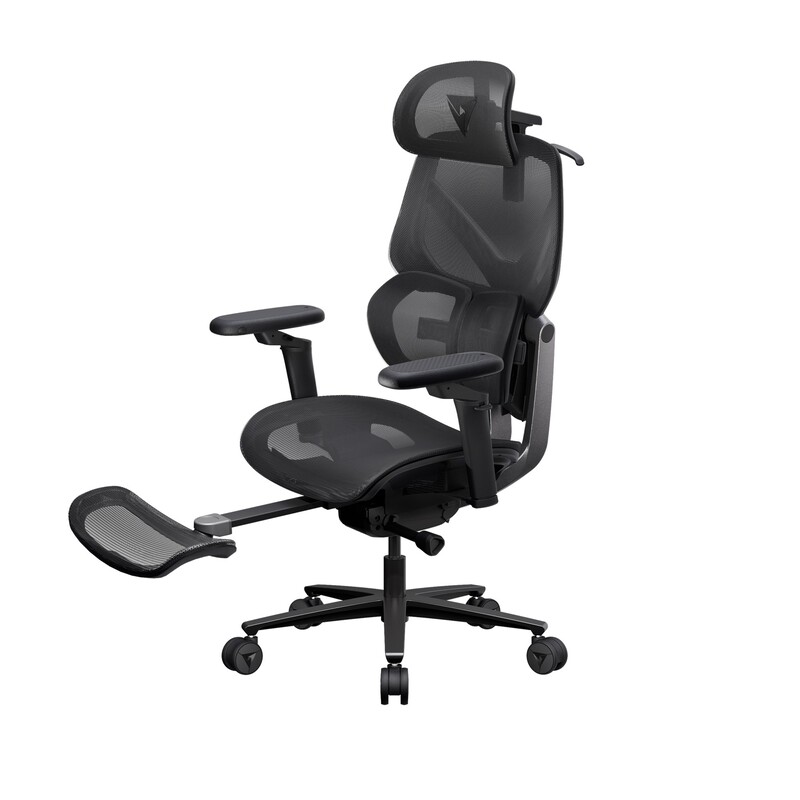 Кресло для геймеров TX3 Flex Pro Footrest Mesh Black (TEGC-3089101.11)
