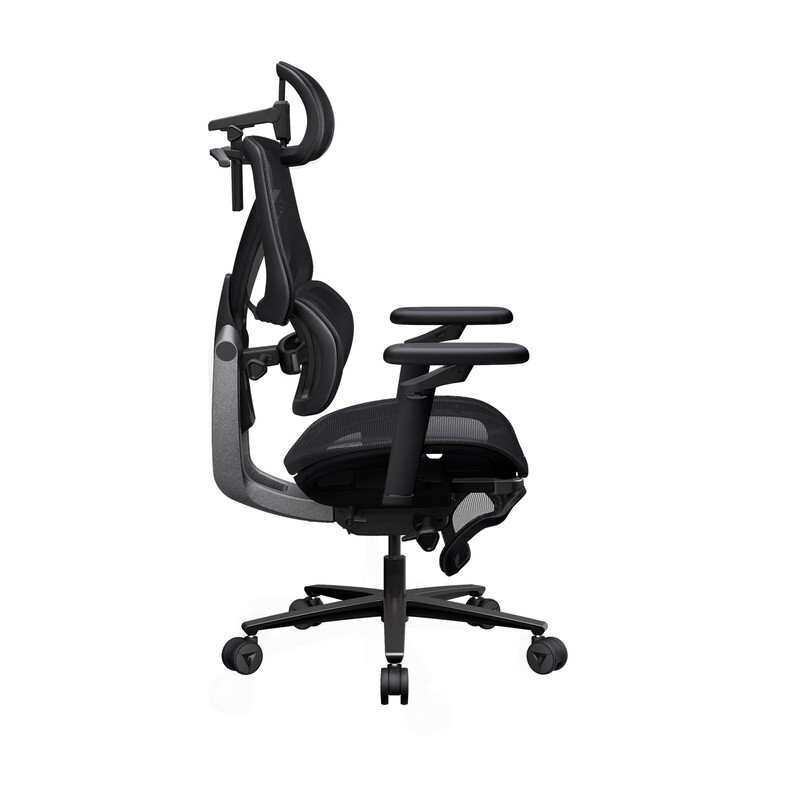 Кресло для геймеров TX3 Flex Pro Footrest Mesh Black (TEGC-3089101.11)