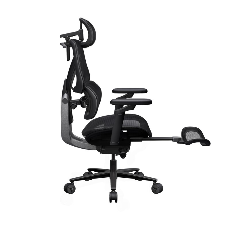 Кресло для геймеров TX3 Flex Pro Footrest Mesh Black (TEGC-3089101.11)