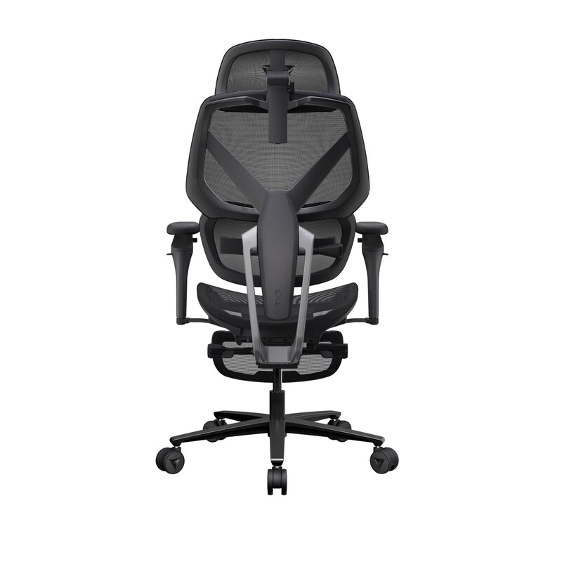Кресло для геймеров TX3 Flex Pro Footrest Mesh Black (TEGC-3089101.11)