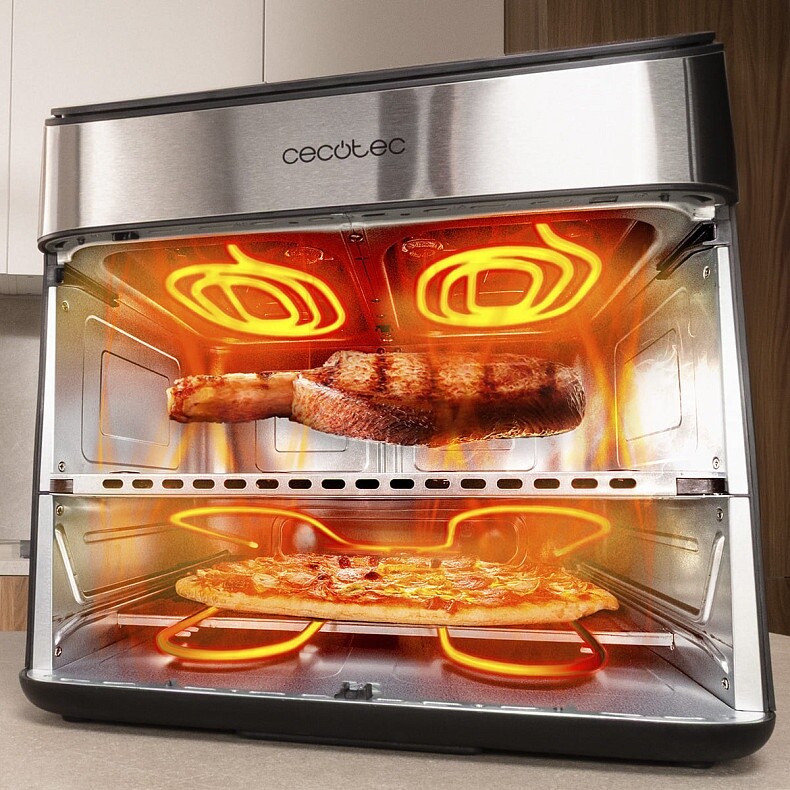 Мультипечь Cecotec Cecofry FoodCourt 18000 4Pizza+ (A90_EU01_120299)
