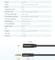 Фото - Кабель Vention Audio 3.5 мм - 3.5 мм,  M/F, 1 м, черный (BHBBF) | click.ua