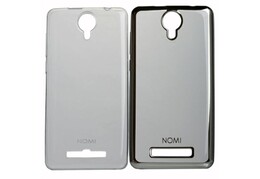 Чехол-накладка Nomi Case Kit для Nomi i5010 Evo M Clear+Silver (245342)