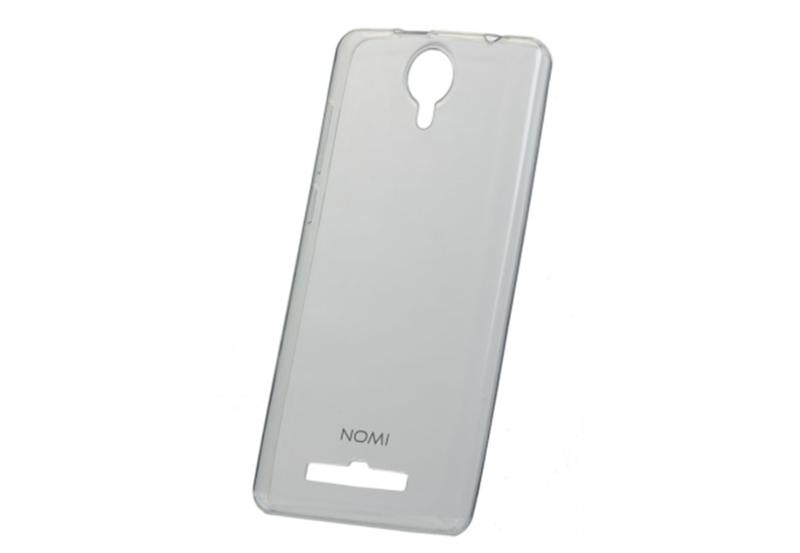 Чохол-накладка Nomi Case Kit для Nomi i5010 Evo M Clear+Silver (245342)