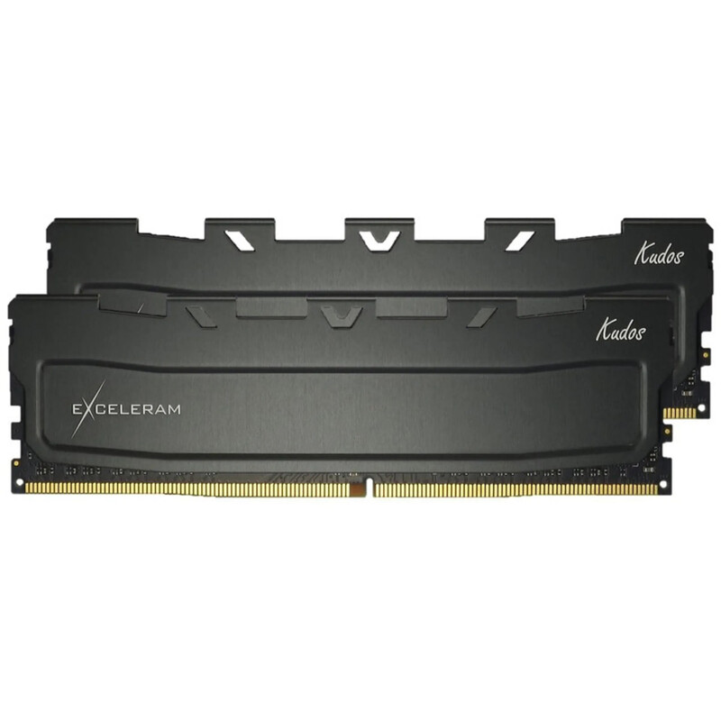 Модуль пам`яті DDR4 2х8GB/3200 eXceleram (EKBLACK4163222AD)