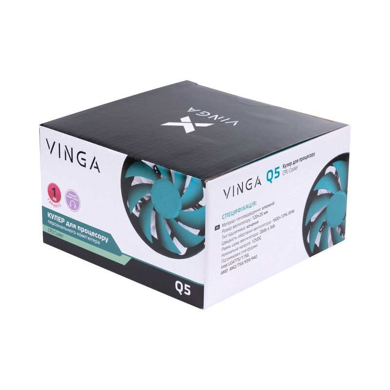 Кулер процессорный Vinga Q5
