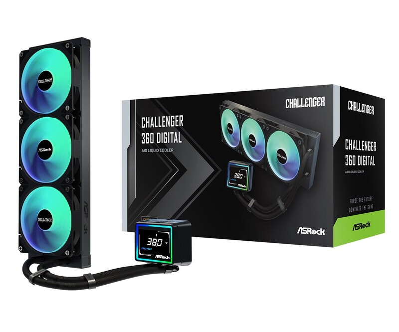 Система водяного охолодження ASRock Challenger 360 Digital