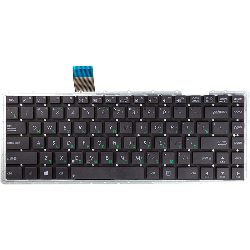 Клавіатура PowerPlant для ноутбука Asus X450J, A450CC, чорний (KB310725)