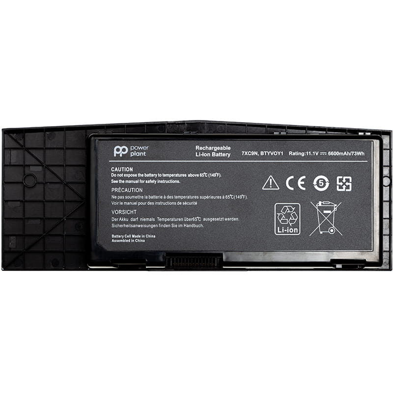 АКБ PowerPlant для ноутбука Dell Alienware BTYVOY1 (7XC9N) 11.1V 6600mAh (NB441525)