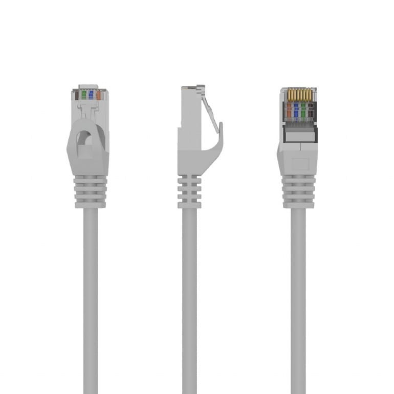 Патч-корд FTP Cablexpert (PP6-1M/W) cat.6, литий, 50u штекер із засувкою, 1м, білий