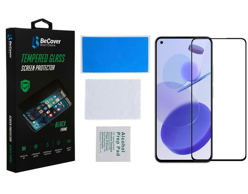 Защитное стекло BeCover для Xiaomi Mi 11 Lite/Mi 11 Lite 5G/11 Lite 5G NE Black (706909)