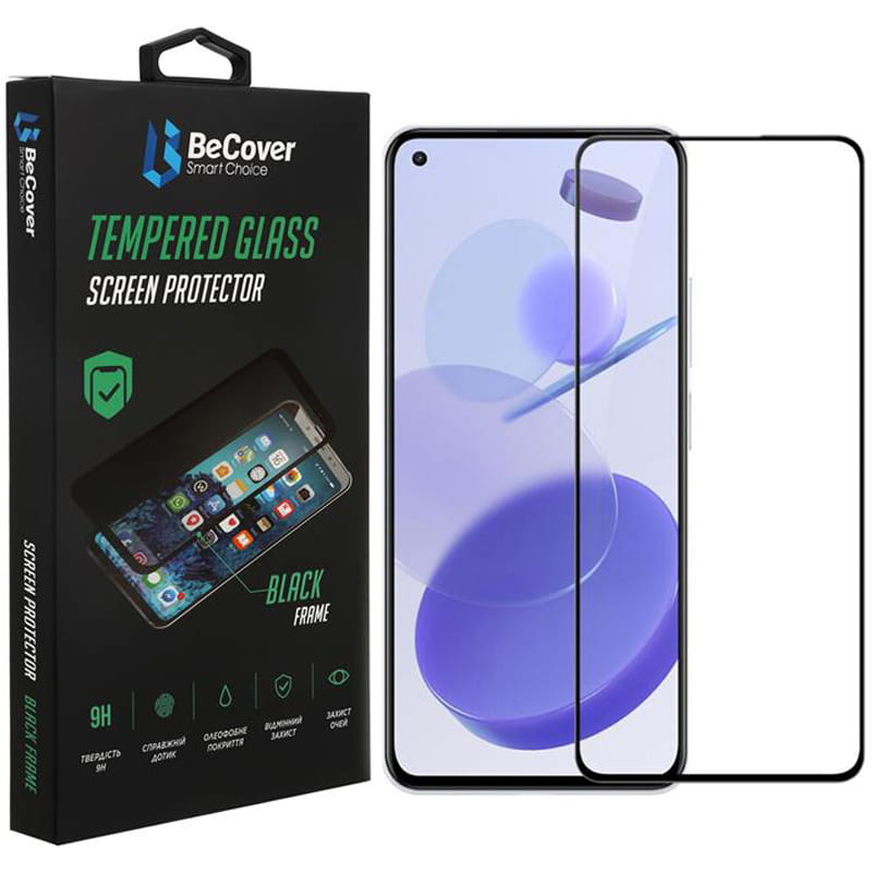 Защитное стекло BeCover для Xiaomi Mi 11 Lite/Mi 11 Lite 5G/11 Lite 5G NE Black (706909)