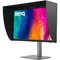 Фото - Монітор BenQ 27" PD2770U IPS Dark Grey 60Hz (9H.Y0ELB.QBE) | click.ua