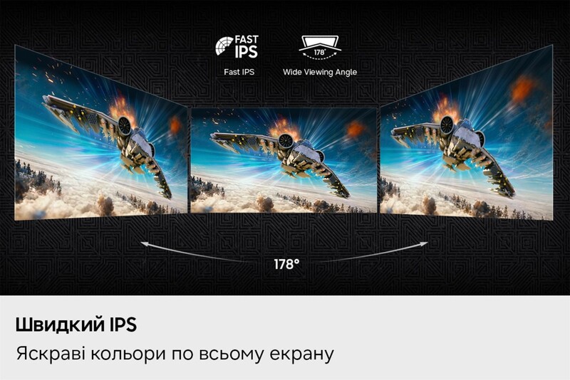 Монитор Samsung 27" Odyssey Gaming G8 (LS27HG800EFXUA) IPS Black 180Hz